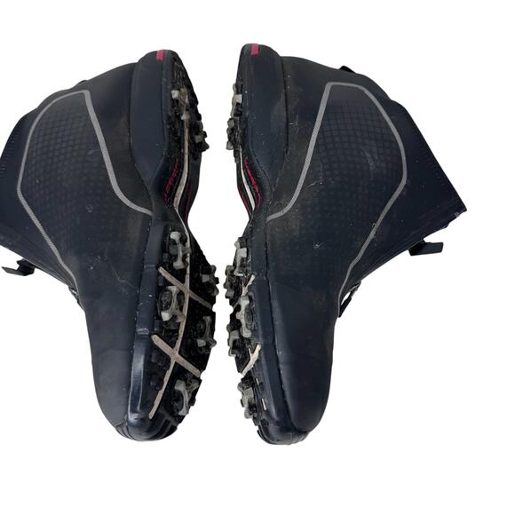 Nike Zoom Brandon Golf Shoes Mens Size 10.5 Black Front Zip‎ Closure 379208-006